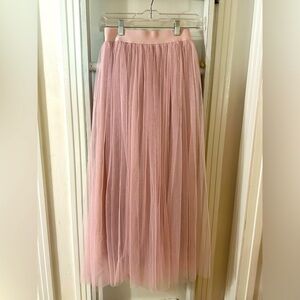 Hipster Row Pink Tulle Skirt